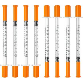 jeringas con agujas para inyectar, 0.5mL 31G 5/16" (8mm) jeringas de insulina, Individually Wrapped, 100 Pack in Kuwait