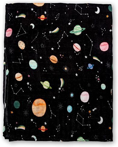 Loulou Lollipop Muslin Swaddle Blanket for Baby Boy & Baby Girl – Soft Breathable Muslin Wrap, 47"x47" Receiving Blanket for Newborn & Toddler - New York City in Saudi Arabia
