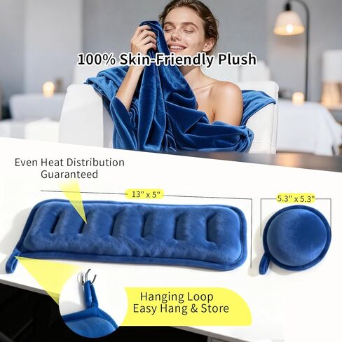 حزمة صغيرة من وسادة تسخين الأرز بالميكروويف مع عبوات ضغط دافئة ورطبة قابلة للاستخدام في الميكروويف للاسترخاء والدفء وأكياس فول قابلة لإعادة الاستخدام، عبوة من 4 قطع معطرة وغير معطرة in Kuwait