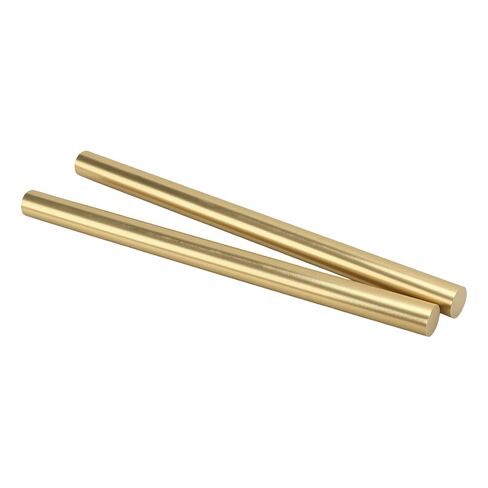 SOUJAP 2 PCS 3/4 inch Brass Rod, 11.8 inch Round Brass Bar Stock for DIY Craft, Industry, Model Making in Saudi Arabia