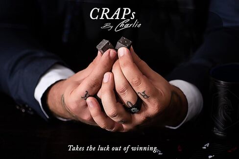 Carbon-By-Charlie Solid Carbon Fiber Dice Set – Set of 2 Premium Craps Dice for Adults – Deluxe Dice Pair for Backgammon, Yahtzee, Craps and Other Dice Games in Kuwait