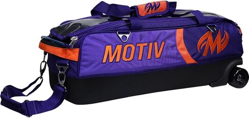 MOTIV Apex Triple Slim-Roller Bowling Bag With Shoe Bag | Compact premium design | Venom Shock LE in Saudi Arabia