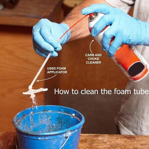 Spray Foam Replacement Tubes Nozzle Tips for Foam Can 10 Pieces with Brush in Kuwait