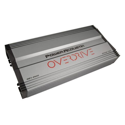 Power Acoustik OD4-2500D - 2,500 Watt 4-Channel Car Amplifier | Class AB, High Power Multi-Channel Amp for Speakers & Subwoofers, Full Range Car Audio Upgrade in Saudi Arabia
