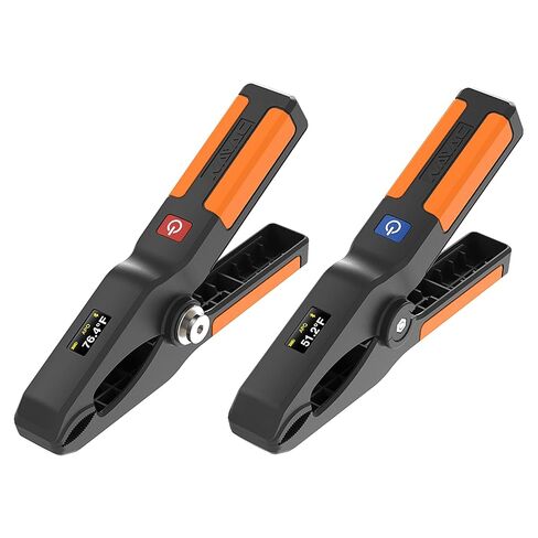 NAVAC NST1 Bluetooth Low Temperature Clamp - Wireless HVAC Temperature Clamp - Digital Display Compatible with NX1 NX1V Nexus Digital Manifold Gauge 450ft Range Accurate Thermistor Sensor 0.35 lbs in Saudi Arabia