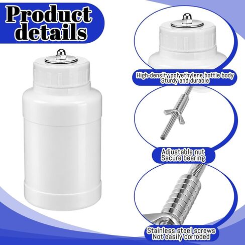 Skate Shoes Bearing Cleaning Bottle Skate Bearings Cleaning Unit Leak Proof Skateboard Tool Kit Cleaner for Roller Skates, Skateboards, Scooters in Saudi Arabia