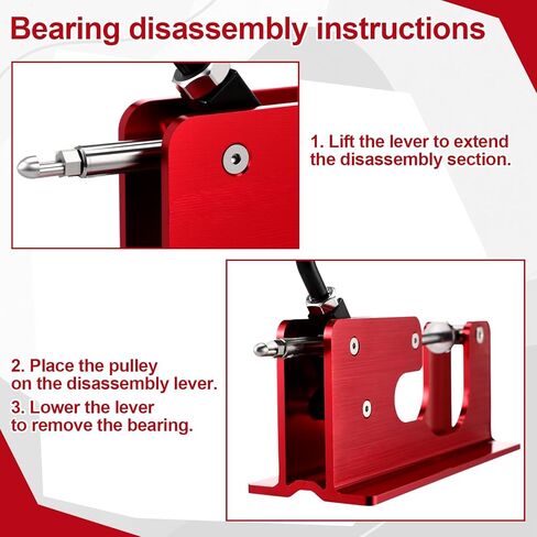 Bearing Press and Puller Wheel Bearing Press Skateboard Tool Fits 7mm 8mm Bearings for Skaters Skateboard, Inline, Longboard, Quad, Caster, and Cruiser Wheels in Saudi Arabia