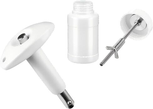 Skate Bearings Cleaning Unit Kit with Bearing Puller, Press Tool and Cleaning Plastic Bottle for Skateboard, Roller Skates Maintenance in Kuwait