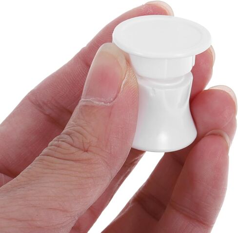 Toothpaste Flip Cap 50Pcs Plastic Squeeze Tube Dispenser Lids with Self-Closing Flip-Top for Bathroom Organization and Travel Use in Saudi Arabia