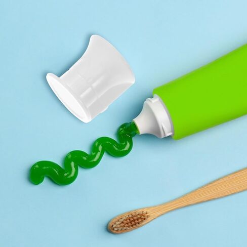 Toothpaste Flip Cap 50Pcs Plastic Squeeze Tube Dispenser Lids with Self-Closing Flip-Top for Bathroom Organization and Travel Use in Saudi Arabia