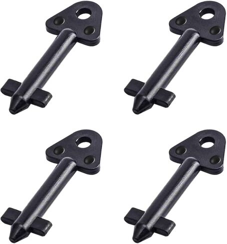 770767 Paper Towel Dispenser Key for Kimberly Clark,JRT Junior, in-Sight and Windows Single and Twin roll Bath Tissue dispensers 4Pack in Kuwait