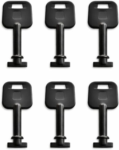 59002 Dispenser Key Replacement, 10-Pack, Compatible with for Mer-fin Paper Dispensers Models 1002MM, 1003MM, 51003, 51002, 51002MM, 1002 in Saudi Arabia