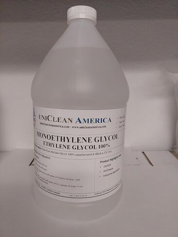 Ethylene Glycol - MEG Monoethylene Glycol 99.9% - Made in USA - Size: 64 fl oz in Saudi Arabia
