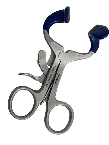 3.5 بوصة (8.89 سم) كمامة مولت مع أطراف سيليكون مدرجة وآلية تصعيد القفل | فتاحة فم ضامة فم الأسنان | أدوات طب الأسنان الألمانية المصنوعة من الفولاذ المقاوم للصدأ in Kuwait