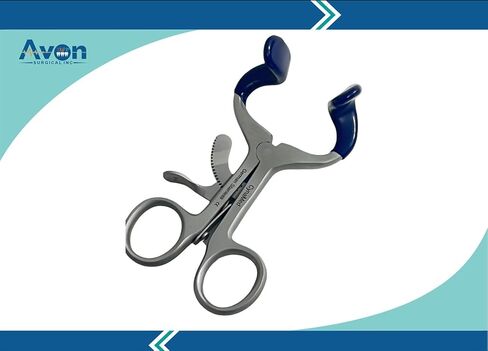 3.5 بوصة (8.89 سم) كمامة مولت مع أطراف سيليكون مدرجة وآلية تصعيد القفل | فتاحة فم ضامة فم الأسنان | أدوات طب الأسنان الألمانية المصنوعة من الفولاذ المقاوم للصدأ in Kuwait