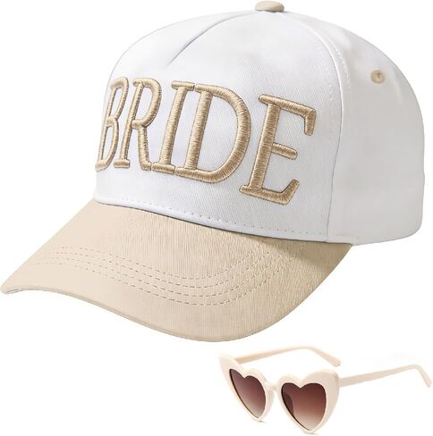 Bride Trucker Hat Bridal Headwear Bachelorette Party Favors Something Beige Bridal Shower Decorations Wedding in Saudi Arabia