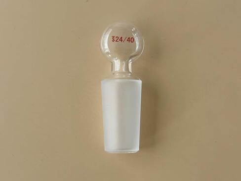 Lab Glass Stoppers Joint 24/40 Penny Shape Pack 5PCS in Saudi Arabia