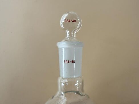 Lab Glass Stoppers Joint 24/40 Penny Shape Pack 5PCS in Saudi Arabia