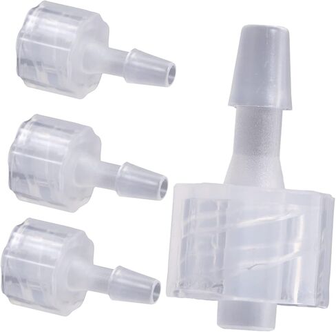 Luer Lock Adapter 8pcs Set Hose Adaptor Luer Connector Kit Connectors Pp Material in Kuwait