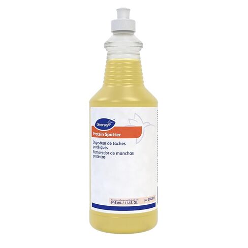 Diversey 5002611 Protein Spotter, Removes Organic Soils on Carpet Including Bodily Fluids & Tough Stains, Ready-to-Use Liquid, 32-Ounce (Pack of 6) in Saudi Arabia