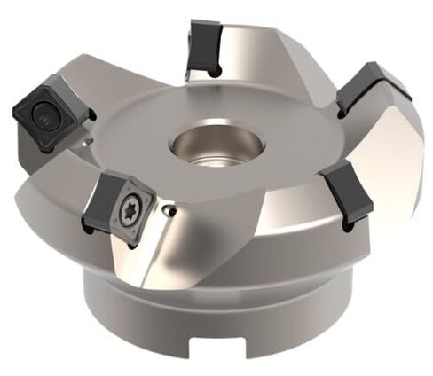 AFM45-03000-Z05-A1000R-SN12-C 3.00 Inch Dia. Milling Cutter, 45° Lead. 5 Teeth with 8 Cutting Edges in Saudi Arabia