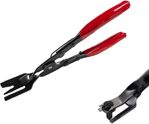 Panel Clip Removal Plier, Automotive Door Panel Upholstery Trim Clip Removal Tool Plier, Remove Push Pin and Press in Trim Clip Fasteners Lift Action Plier, Car Accessories in Kuwait