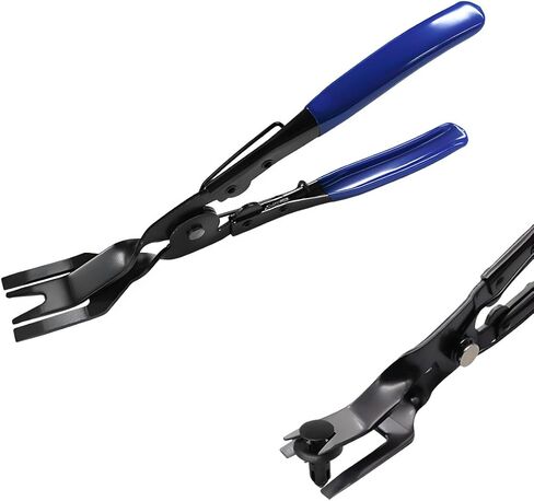 Panel Clip Removal Plier, Automotive Door Panel Upholstery Trim Clip Removal Tool Plier, Remove Push Pin and Press in Trim Clip Fasteners Lift Action Plier, Car Accessories in Kuwait