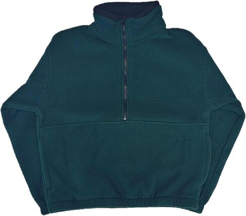 KAYNEE K-TEC FLEECE HUNTER GREEN QUARTER ZIP YOUTH SIZE XL in Saudi Arabia