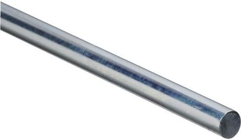 (3)-استبدال للقطر الدائري 3/4 بوصة × 3' استبدال سلس مطلي بالزنك لقضيب الصلب الصلب Axel Rod N179820 in Kuwait