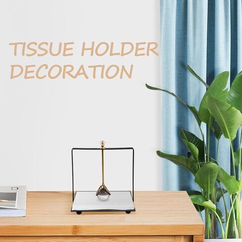 BESPORTBLE Decorative Square Napkin Holder Metal Tissue Dispenser with Weighted Base Black Tabletop Organizer for Restaurant and Home Dining in Saudi Arabia