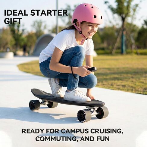 Maxfind MaxOne Electric Skateboard with Remote, Samsung/LG/Sanyo Battery & Hobbywing ESC, 15 MPH Safe Motorized Board for Teens in Kuwait