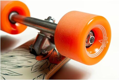 Dusters California Longboard Channel Shore Drop Through 9.375" x 36" Orange in Saudi Arabia