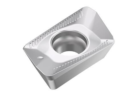 Seco Tools 10198762 (عبوة من 10) إدراج طحن XOMX120408TR-ME08 MP3501، 2 حواف قطع من جانب واحد، نصف قطر زاوية 0.0315 بوصة، كربيد CVD، طول ممسحة 0.0630 بوصة in Saudi Arabia