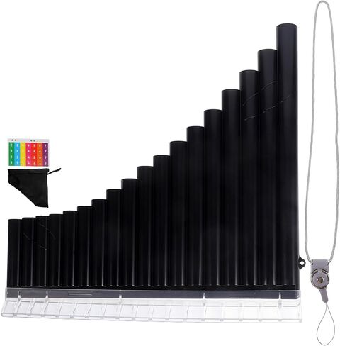 Pan Flutes 18 Pipes C Key Pan Pipe Flute Musical Instrument for Beginners Performance in Saudi Arabia