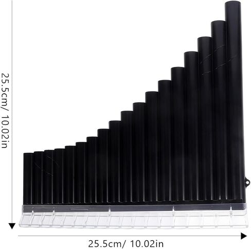 Pan Flutes 18 Pipes C Key Pan Pipe Flute Musical Instrument for Beginners Performance in Saudi Arabia