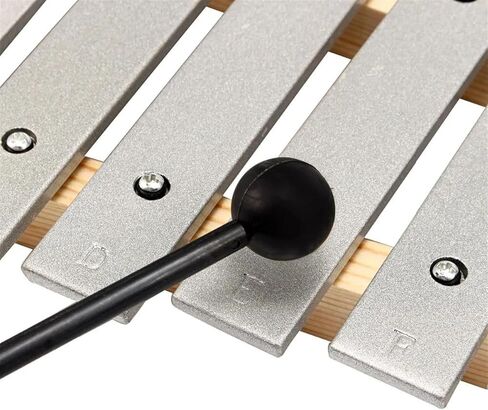 Xylophone 25 Note Glockenspiel Xylophone Musical Instruments Mallet Percussion Wood Piano Beginners in Saudi Arabia