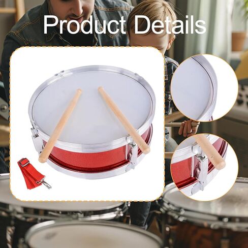 8inch Snare Drum Music Drums Musical Instruments Drumsticks for Teens Children Gifts in Saudi Arabia