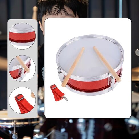 8inch Snare Drum Music Drums Musical Instruments Drumsticks for Teens Children Gifts in Saudi Arabia