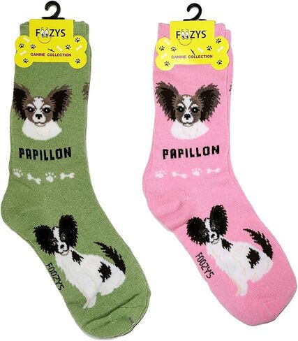 Foozys Unisex Crew Socks | Canine/Dog Collection | Collie in Saudi Arabia