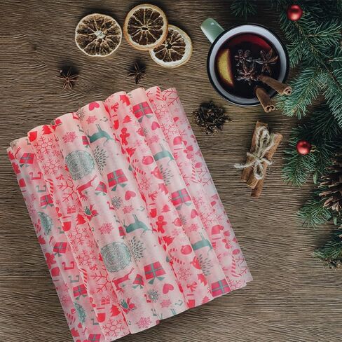 100 قطعة من أوراق الشمع الورقية من YBB للطعام، وبطانات السلة، وأوراق ورقية للنزهات الغذائية، وأوراق تغليف ديلي مقاومة للدهون، مقاس 25.4 × 25.4 سم in Kuwait