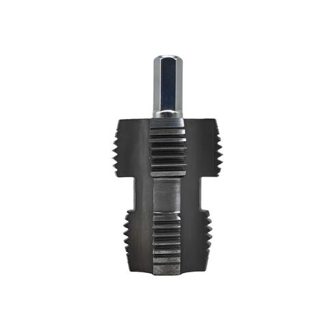 Thread Tap Npt Pipe Tap Upgraded New Tool for Plumbers and Electricians Suitable for Ppr, Thread Repair Machine Tap Silvery High Speed Stee Hand Tapping, Durable Metal Water Pipe Inner Hole Threader in Saudi Arabia
