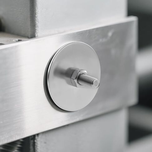 23PCS 1/4" x 2" Fender Washers, 304 Stainless Steel 18-8, Thickened 1/4 Fender Washer,1/4" ID x 2" OD in Saudi Arabia