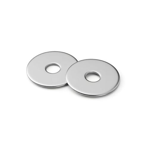 1/4 x 1'' (50 Pack) Stainless Steel Fender Washers, 1'' OD, (18-8) 304 Stainless Steel Metal Repair Washers for Screws and Bolts in Kuwait