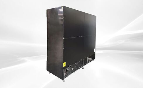 Commercial Refrigerator Glass 3-door Sliding Door NSF Merchandiser 72"Width X28"DX81"H Beverage Drink Cooler,Flower/Floral Refrigerator, ETL,NSF, Upright, Capacity 57 cuft,110V gsc-50 in Kuwait