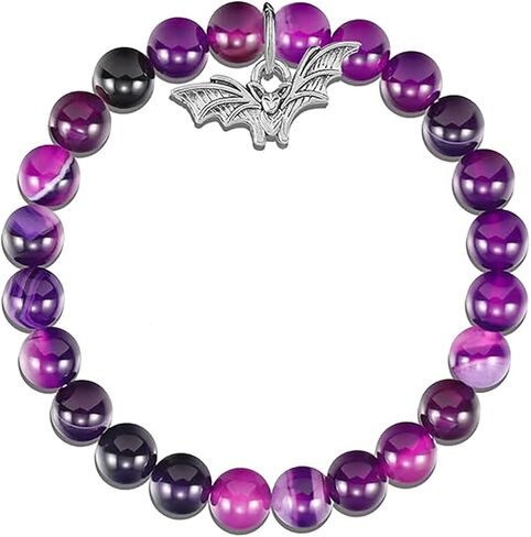 Fullrainbow Bat Bracelet for Women Bat Gifts Bat Jewelry Bat Charms Halloween Bracelets Halloween Jewelry for Women in Kuwait