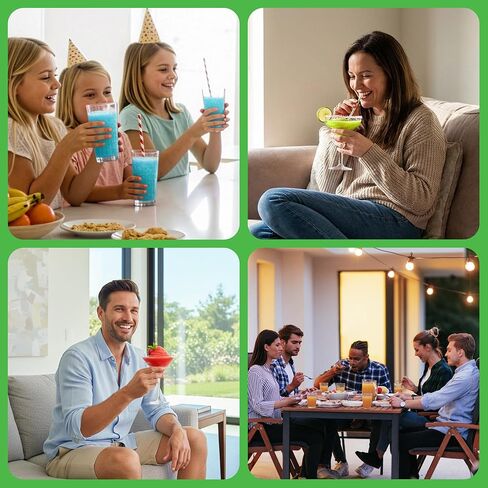 NutriChef Slushie Machine for Home | No Ice Needed Slushys 7-in-1 Preset Programs: Self Clean, Milkshakes, Spiked Slush & More | 64 oz, Quiet Operation, One-Touch Start & Includes Recipes | Black in Kuwait