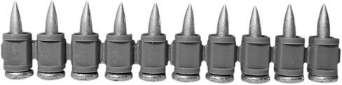 ⅝″ Steel/Concrete Nails Compatible With Hilti DX460/DX351/DX2/DX5/DX6-MX - 500 Count Flat Head Shoot-Drive Nails with Galvanized coat- Heavy-Duty Construction for Steel & Industrial Projects in Saudi Arabia