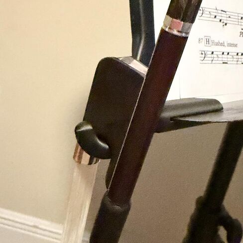Cello Bow Stand Compatible with Most Violin Family Instruments, for Organized Storage & Instrument Protection (White) in Saudi Arabia