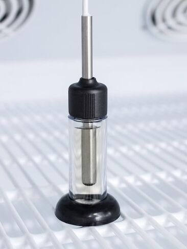 ACCUCOLD 10.74 cu.ft. Medical Refrigerator/Freezer Combination, 24" Wide, Vaccine, Glass Door, White- ARFG15PVDL2B Wireless Environmental Temperature Monitoring Device (ETM) (Left Hand Door, 28 Inch) in Kuwait