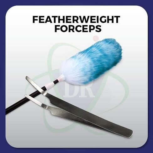 Entomology Forceps Set, One Long Points and One Short Broad Points Forcpes. Ideal for a delegate entomology work. Superlight flexible stainless-steel, construction. Set of 2. in Saudi Arabia